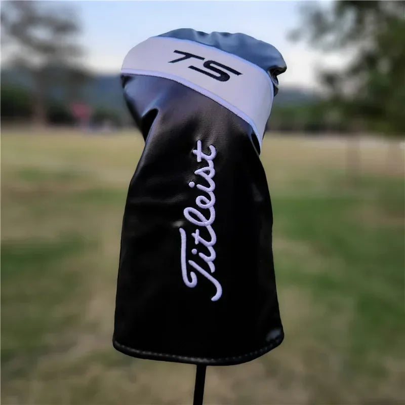 Golf Club Covers - Stylish and Versatile Wood Club PU Covers, Tactical Stitching and Universal Style