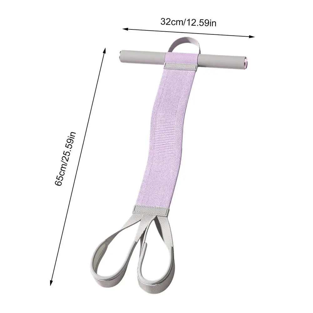 Resistant Rope Elastic Stirrup Bands With Handles Multifunctional Strength Training Equipment Foot Pedal Resistant Puller For