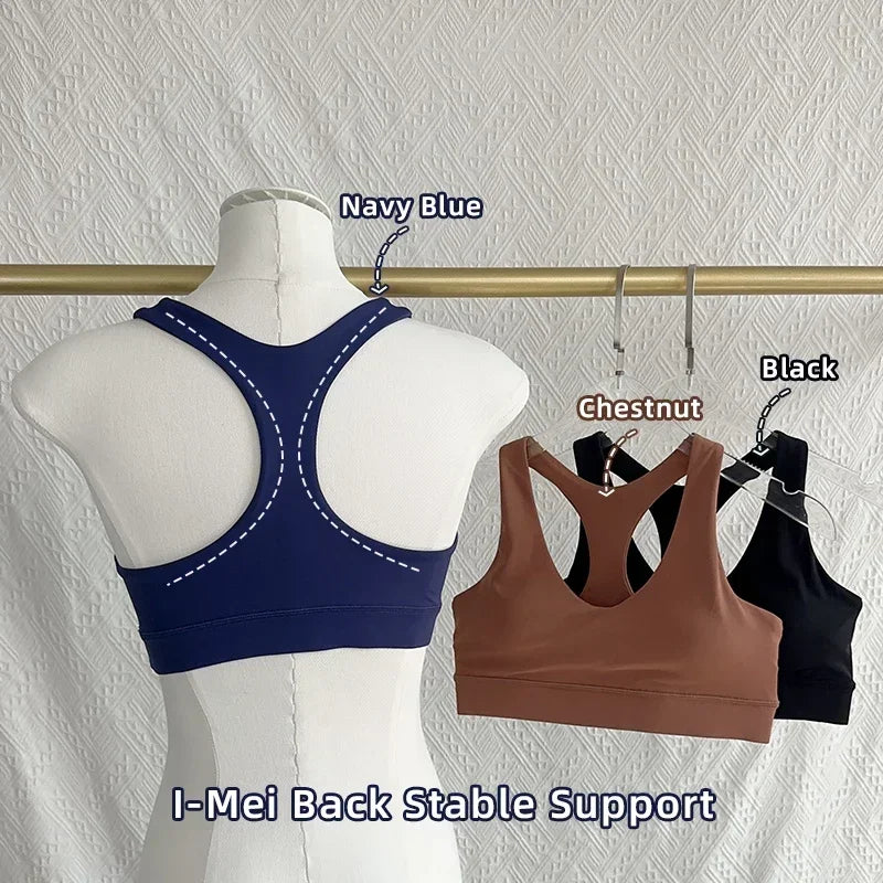 Fitness Yoga Sport Bras High Strength Beautiful Back Yoga Bra Shockproof Breathable Running Pilates Training Fitness Vest