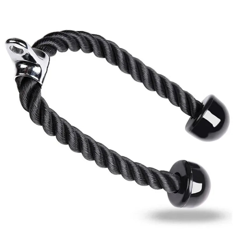 Tricep Rope Cable Attachment – Push/Pull Gym Handle