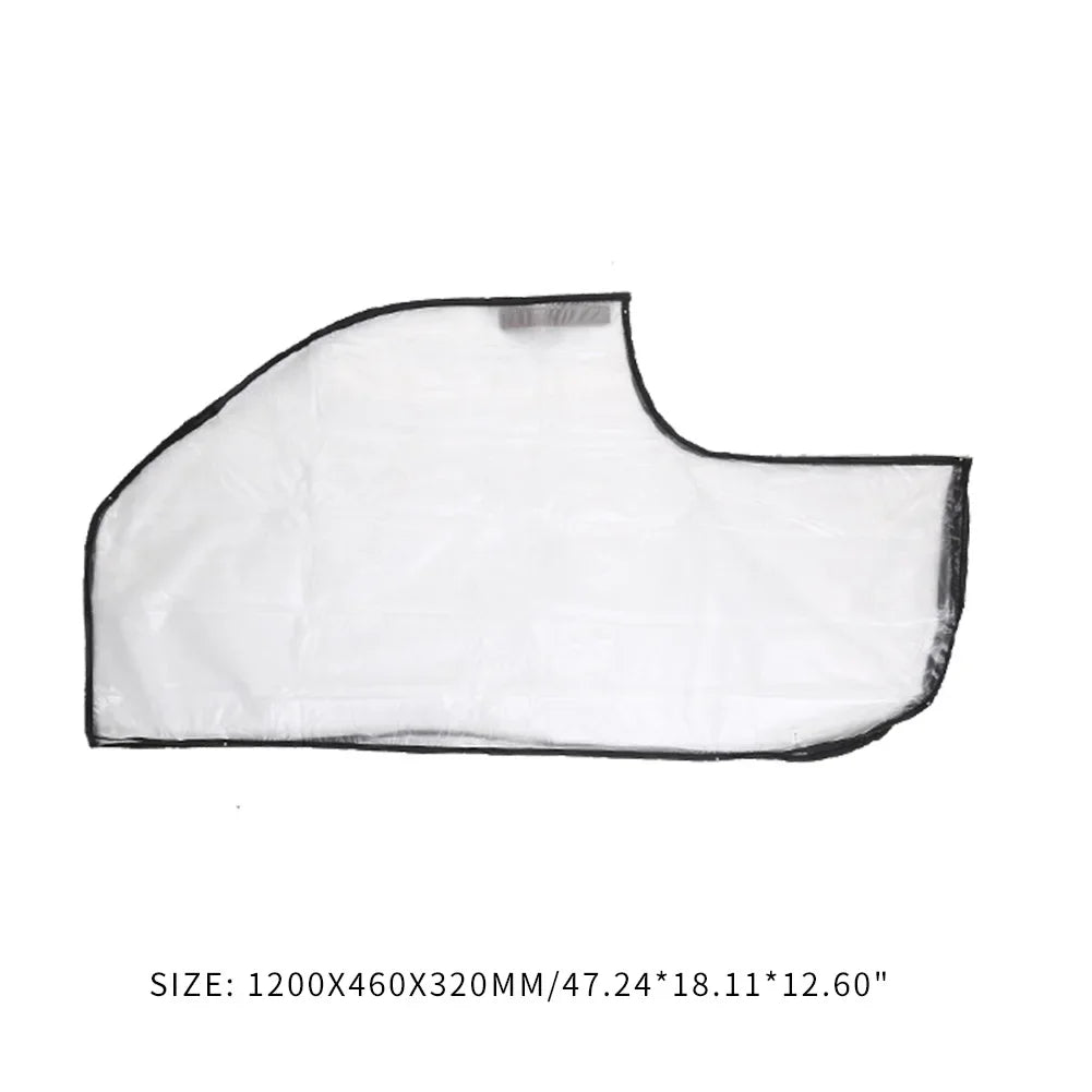 Golf Bag Hood Rain Cover with Zipper Golf Bag Protector Dustproof Waterproof Shield Anti-Static Outdoor Golf Supplies