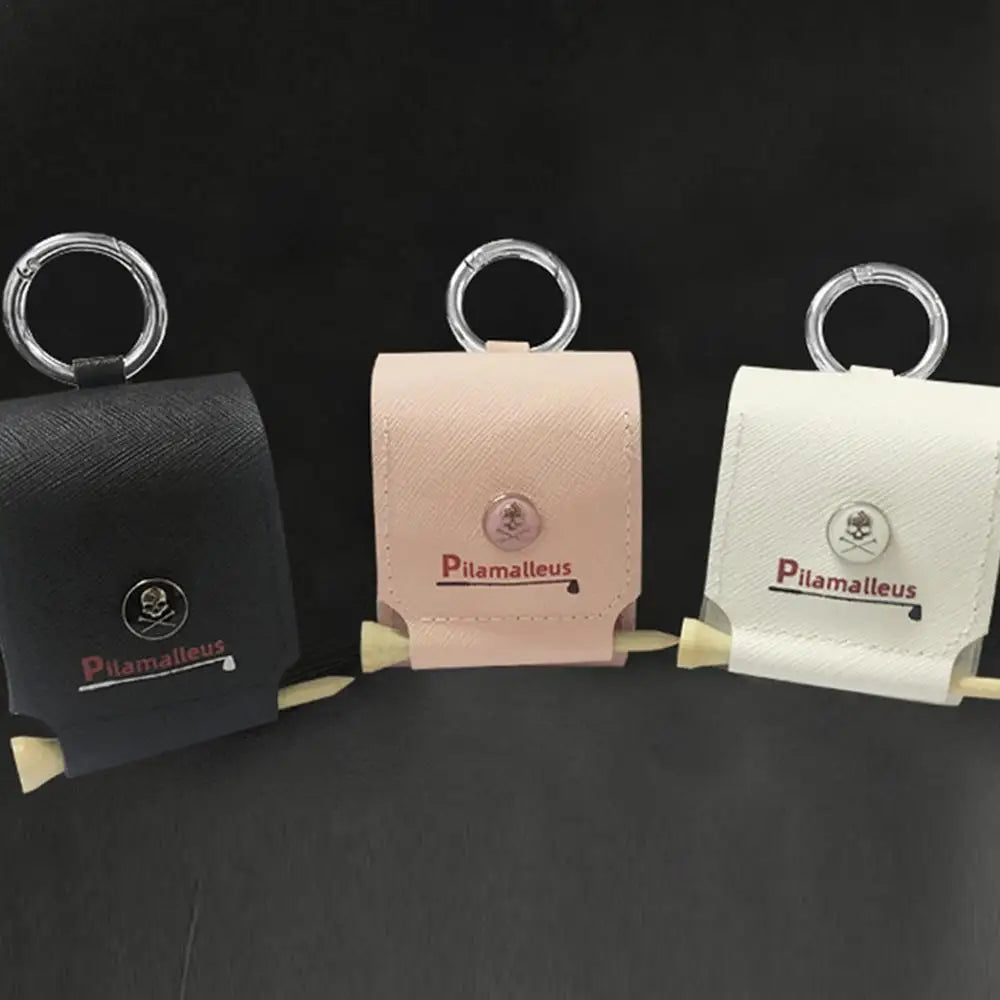 Golf Ball Waist Bag Pocket Portable Golf Tees Storage Pouch Golf Ball Case Waist Bag Golf Tees Organizer Bags Golf Accessories