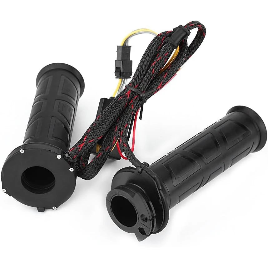 Heated Grips for Motorcycle 1 Pair 12W-24W 12V 22Mm(7/8") Universal Motorcycle Electric Heated Hand Grips Handlebar