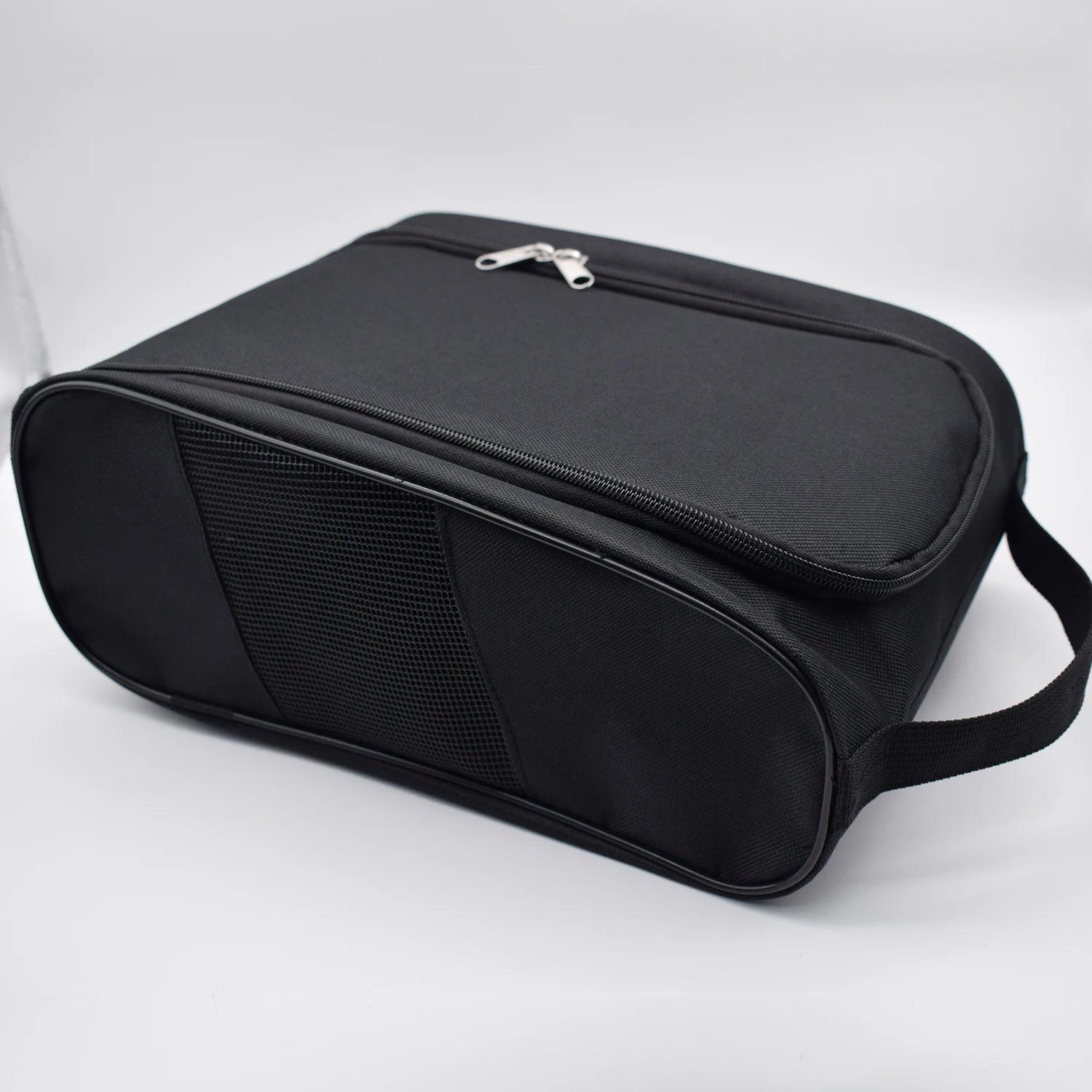 Portable Golf Shoe Bag Oxford Cloth Shoe Carrier Bags Breathable Lightweight Golf Handbag Dustproof Football Tennis Shoe Bag