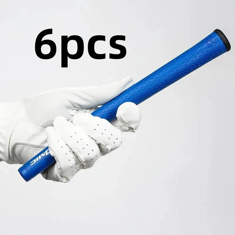 6/13pcs Golf Grips, 5 Vibrant Colors , Soft Touch Anti-Slip Design, Durable for Iron/Wood Clubs