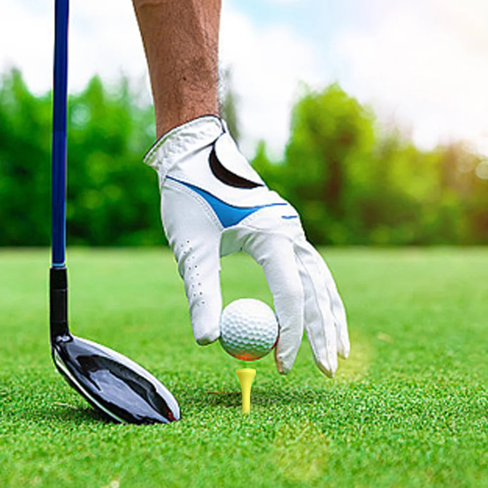 18-12pcs/box Premium 83/79/45mm Bamboo Golf Tees Golf Ball Holder More Stable Golf Tees Golf Accessories for Men