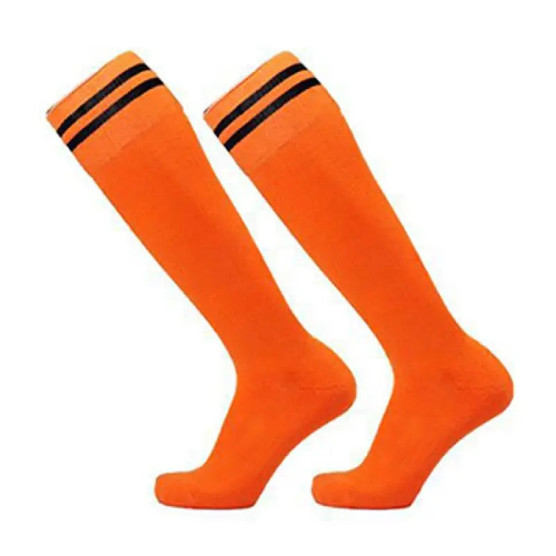 1 Pair Football Sports Socks Long Knee Cotton Spandex Kids Legging Stockings Soccer Baseball Ankle Adults Children Socks