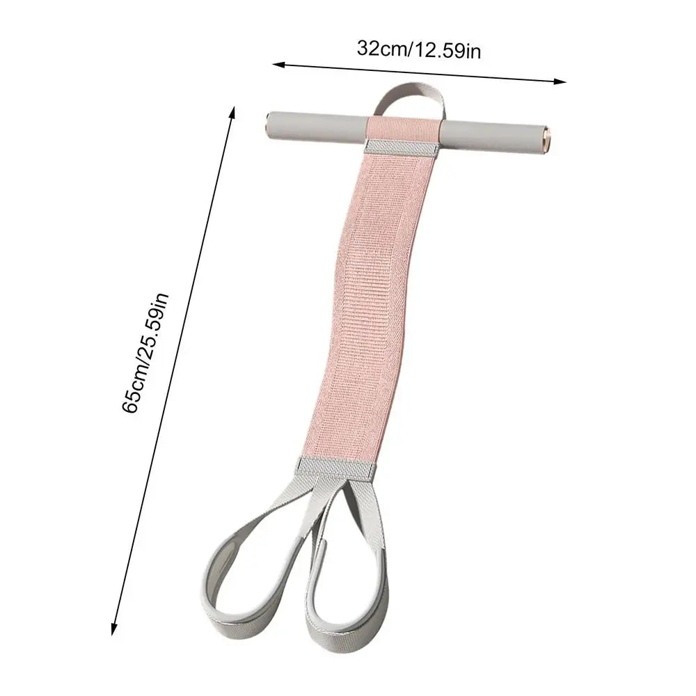 Resistant Rope Elastic Stirrup Bands With Handles Multifunctional Strength Training Equipment Foot Pedal Resistant Puller For