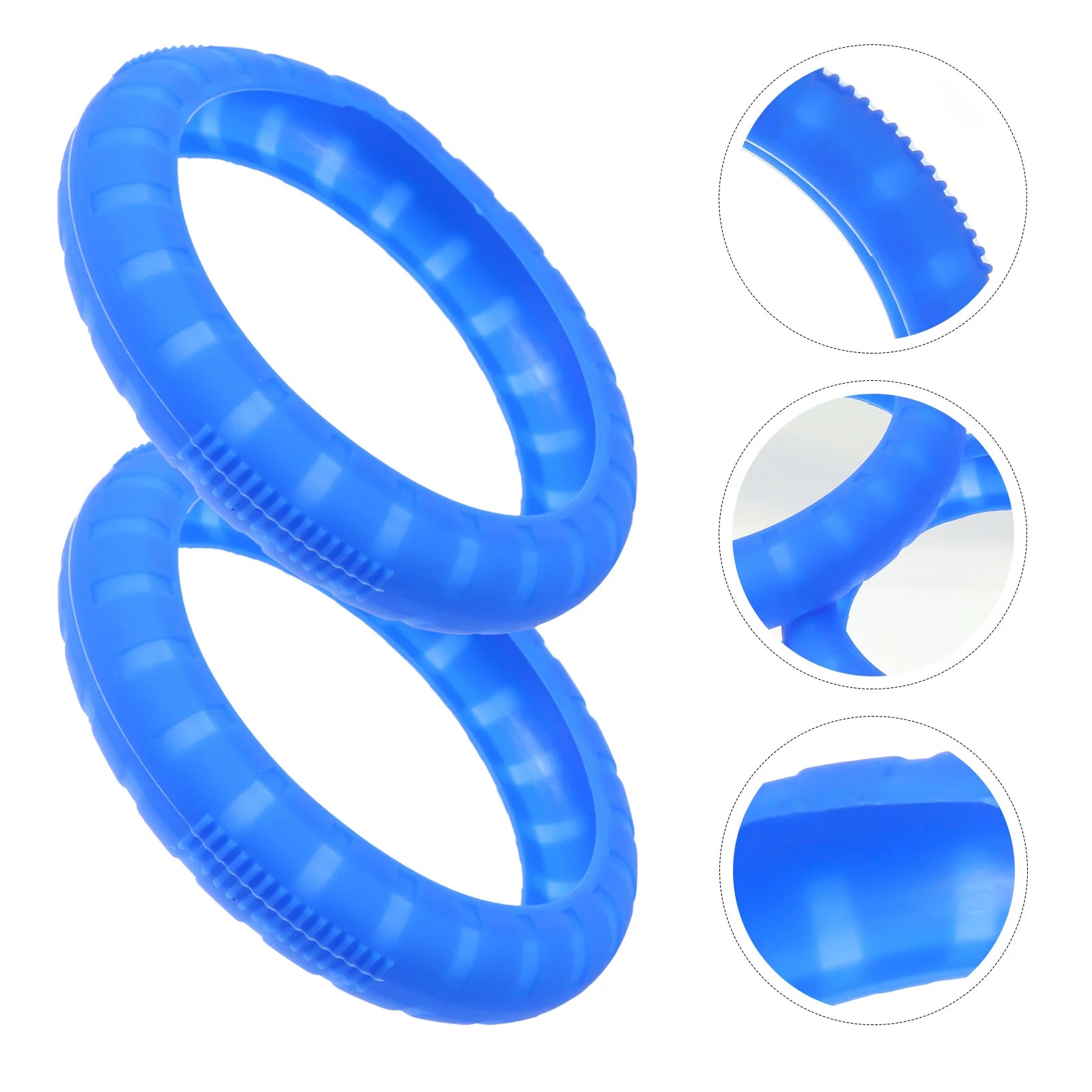 2 PCS Dumbbell Set Dumbbells Cover Silicone for Simple Fall-resistant Protective Silica Gel Wear-resistant