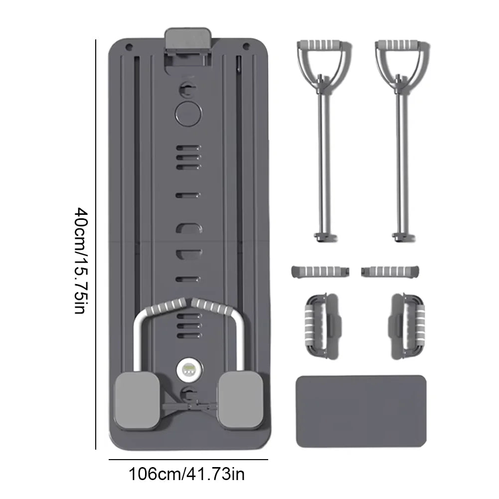 2025 Multifunctional Abdominal Board Resistance Bands Hand Grips Push Ups Stands abdominal Muscle Curling Home Fitness Equipment