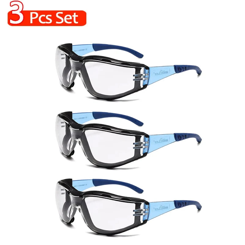 Safety Goggles Glasses Sport Eye Protection Soft Foam Gasket Goggles for Shooting Woodworking Lab Industry Outdoor Sports