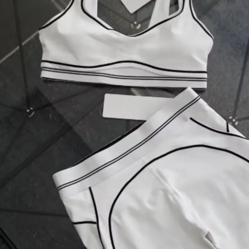 2025 Yoga Clothing 2 Pieces Set For Woman Gym Clothes Woman Top Pant Set Gym Pants Legging Sport Clothes Woman Set Fitness Woman