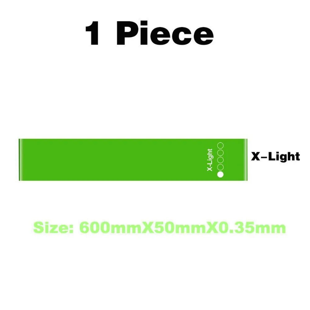 Strength Training TPE Resistance Bands Yoga Gym Equipment Exercise Loop Bands Elastic Rubber Loop Fitness Equipment Home Gym