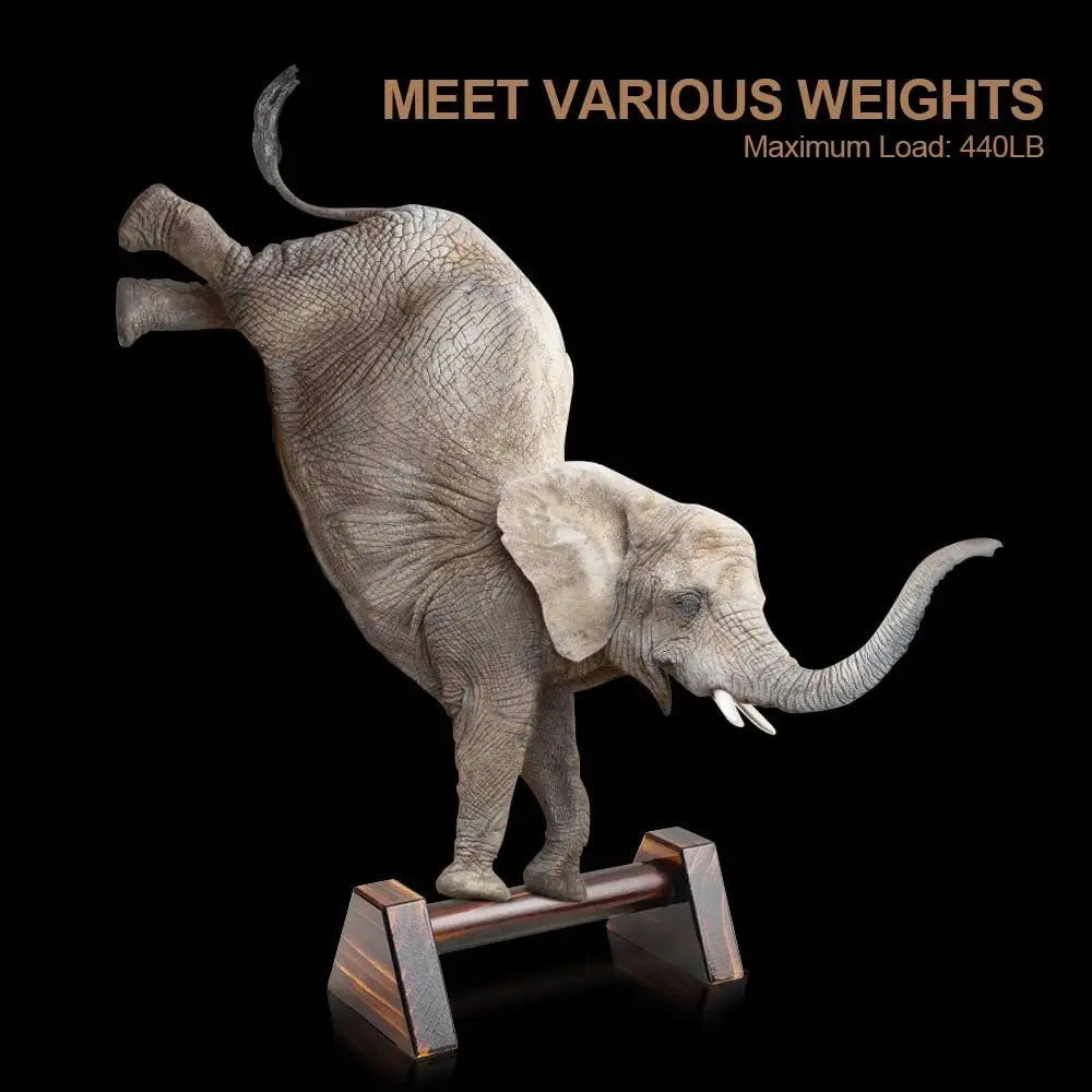 25cm/50cm Push Up Stand with 1 Pair of Wooden Push Up Poles and Anti Slip Base for Home Exercise Equipment Strength Training