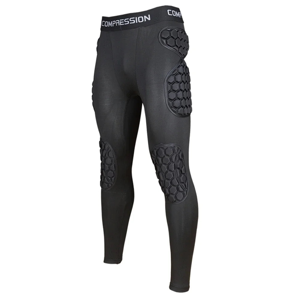 New Football Soccer Goalkeeper Training Pants Goalie Jerseys Kit Clothing Knee Elbow Padded All-round Alveolate Protector Gear