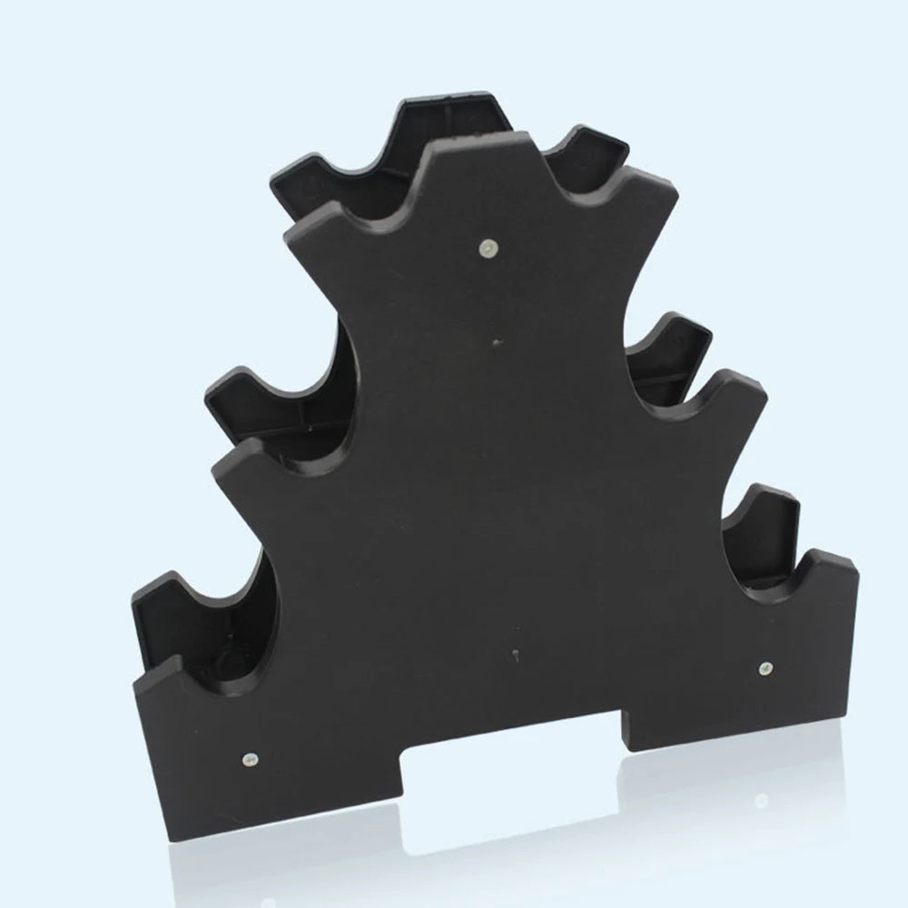 Dumbbell Rack Fitness Fixing Triangle Shaped Stand Storage Bracket Holder Gym Equipment Accessories Gym