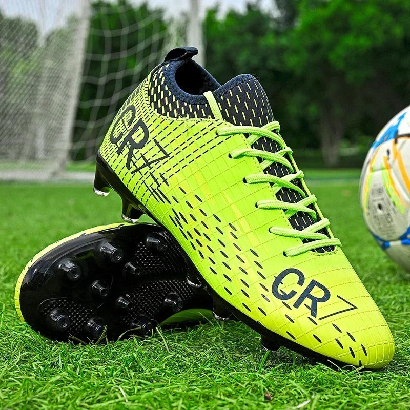 New Men Professional Football Boots Unisex Drop Shipping Breathable Sports Soccer Shoes Cleats Outdoor Ultralight Non-slip Light