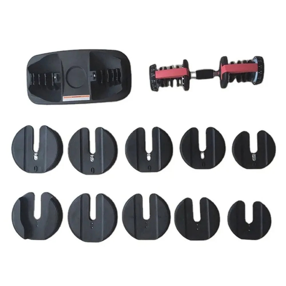 40kg/90 lbs. Smart Dumbbells for Men: Fast, Detachable, and Adjustable Design, Suitable for Household and Gym Fitness Equipment