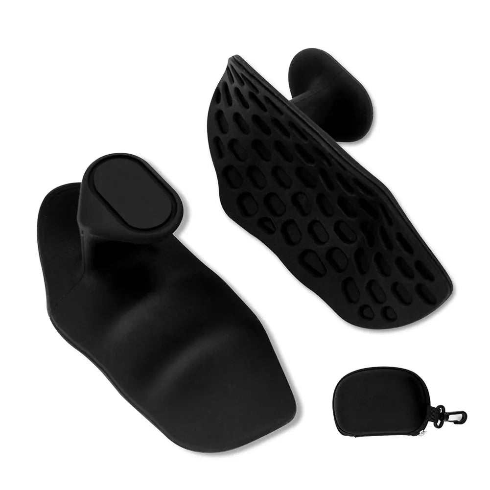 Silicone Weight Lifting Grips Fingerless Workout Gym Gloves Bodybuilding Gymnastics Hand Grips for Gym Training Exercise