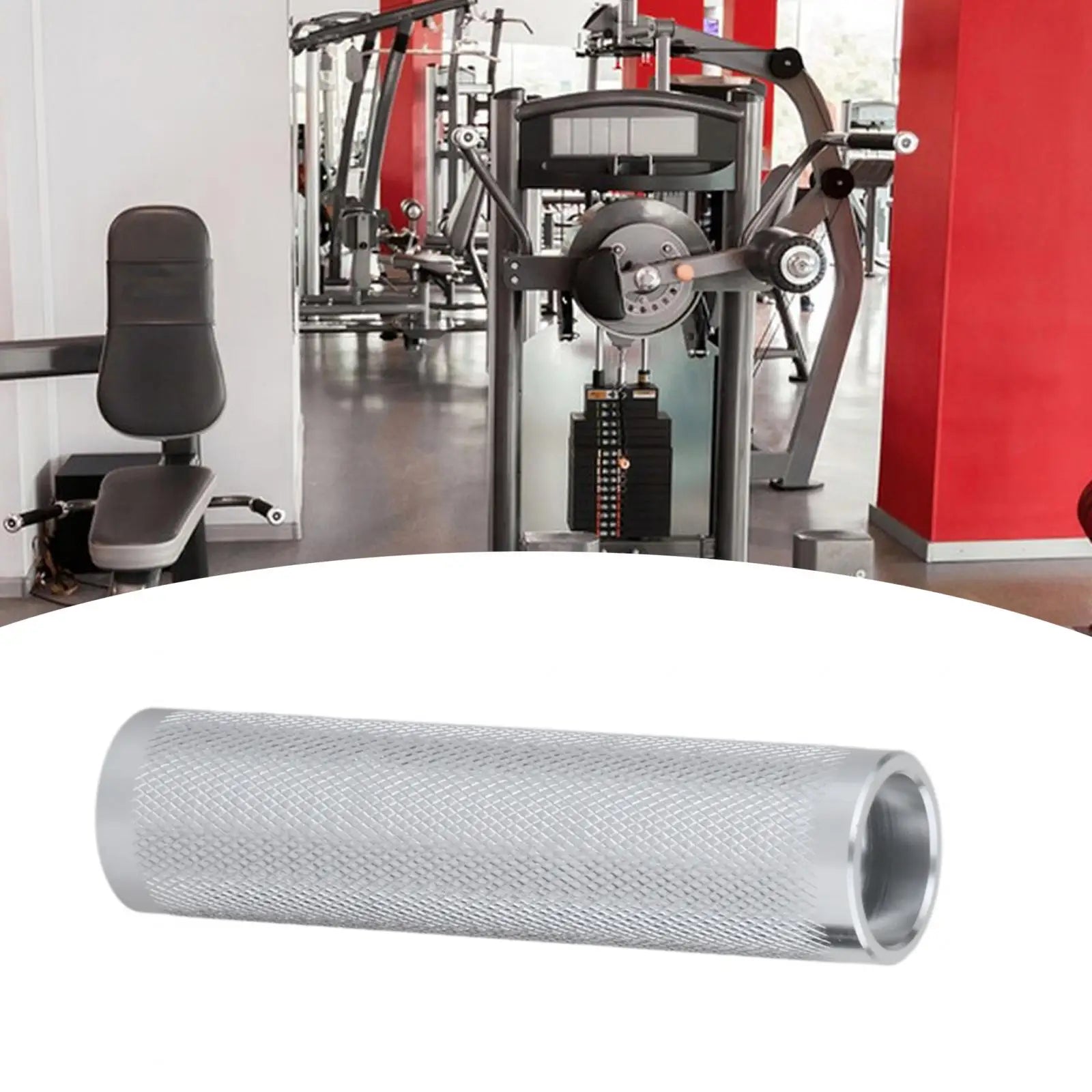 Aluminum Alloy Handle Strong Handgrips Exercise Handles Hand Grips Cover for Fitness Workout Training Exercise Muscle Building