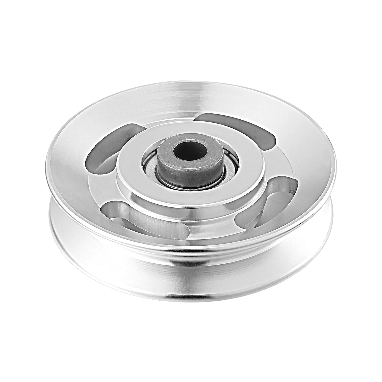 1Pcs Aluminum Alloy Pulley Wheel Fitness Equipment Accessories Cable Machine Bearing Gym Parts Body Building Tools Workout Gear