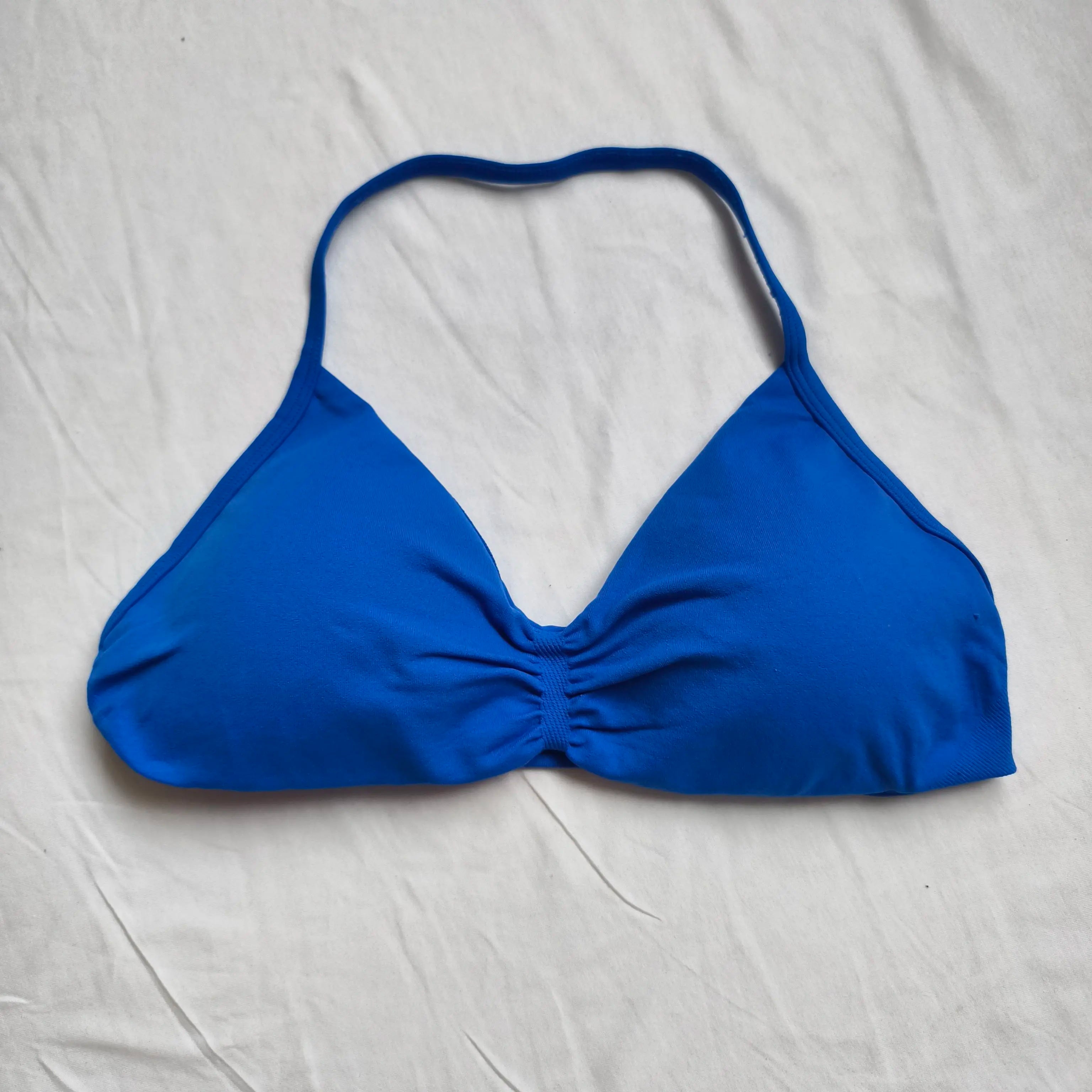 Summer European and American Neck-strapped Sports Underwear Beautiful Back Women Canwear Comfortable and Breathable Fitness Bras