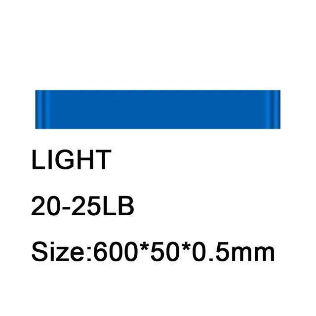 Latex Resistance Bands Fitness Set Rubber Loop Bands Strength Training Workout Expander Gym Equipment Elastic Bands