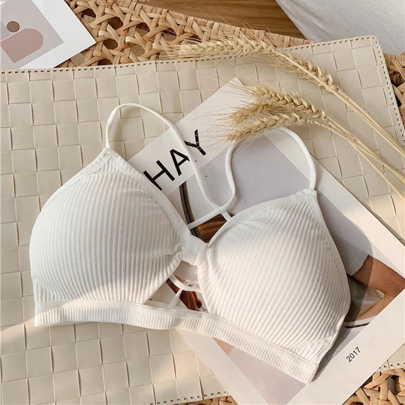 Women Cross Strap Sports Bra Push Up Top Women Yoga Gym Crop Tops Brassiere Femme Fitness Tops Sport Bh Breathable Bras Camisole