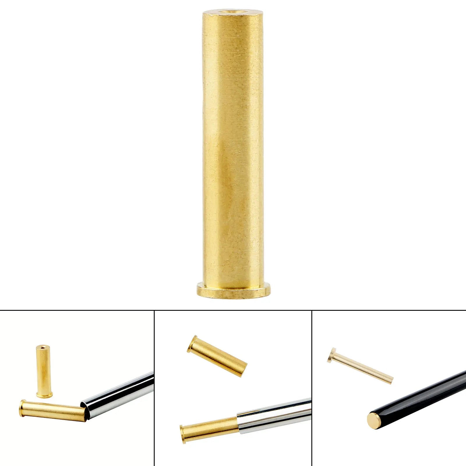 Golf Brass Shaft Tip Plug Swing Weight Golf Club Weight for Golf Sports Golf Brass Tip Plug Weights Golf Brass Plug Weights