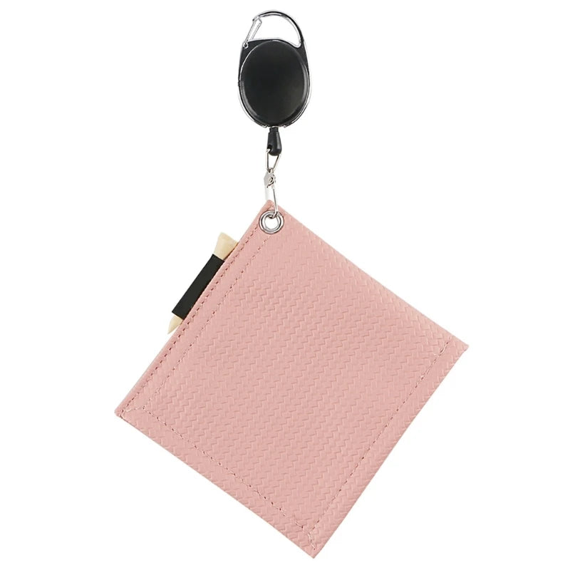 Golfs Club Cleaning Towel Cleaning Cloth with Buckle Water-Absorption Wipe Cloth