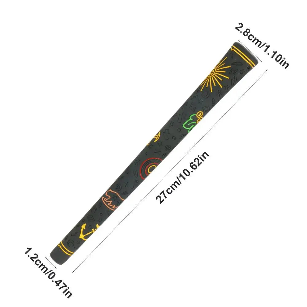 Golf Grip For Men High Feedback Golf Club Grip Shock-Absorbing Golf Grip Non-Slip Golf Rubber Grip Iron Golf Club Grip