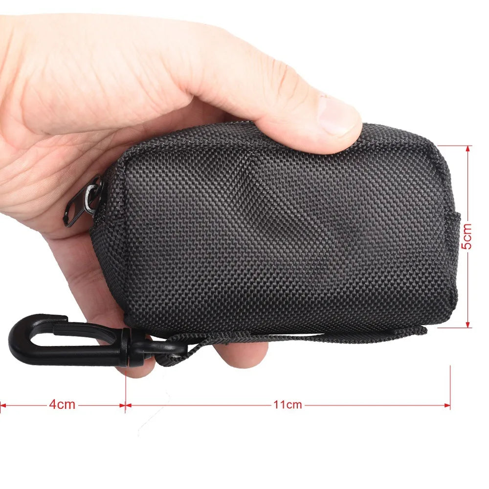 Golf Belt Pouch Practice Accessory Bag Hanging Golf Ball Storage Accessory Organizer