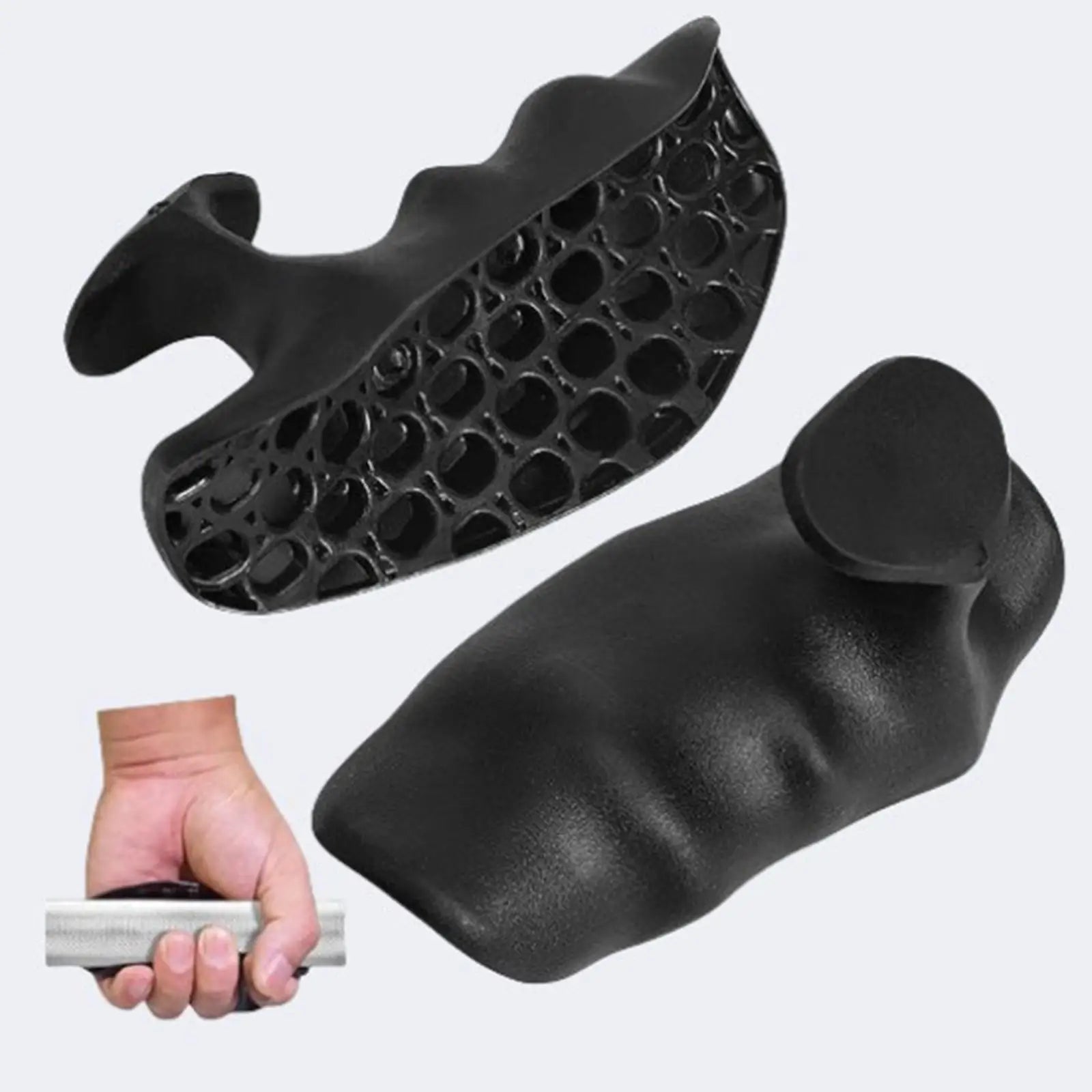 Gym Grips Fingerless Workout Gym Gloves Weight Lifting Grips Bodybuilding Gymnastics Pull Up Grips for Palm Grip Device