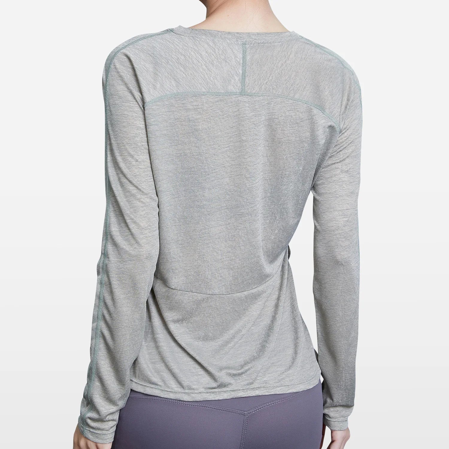 New Yoga Clothing Long-sleeved Female Quick-drying Sports T-shirt Professional Outdoor Training Running Netflix Fitness Clothing