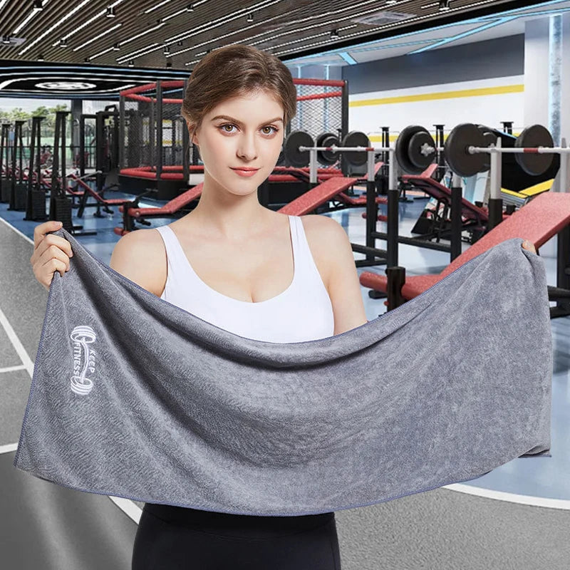 42x95CM Microfiber Yoga Exercise Swimming Fitness Towel Beach Running Home Towel Gym Equipment Sweat Pad Towel