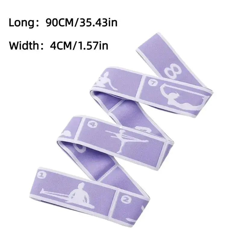 Yoga Stretch Training Belt,Universal Resistance Bands for Dance, Gymnastics, Workout, Pilates|Use Nylon Fabric Material