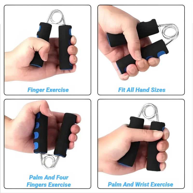 Spring Hand Grip Finger Strength Trainer Power Exerciser Sponge Forearm Strengthener Carpal Expander Sport Muscle Trainin
