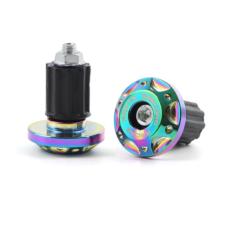 Motorcycle Handle Bar Ends Grips Moto CNC Metal Handlebar Counterweight Plug Slider Motor Bike Grips Dirt Bike Accessories