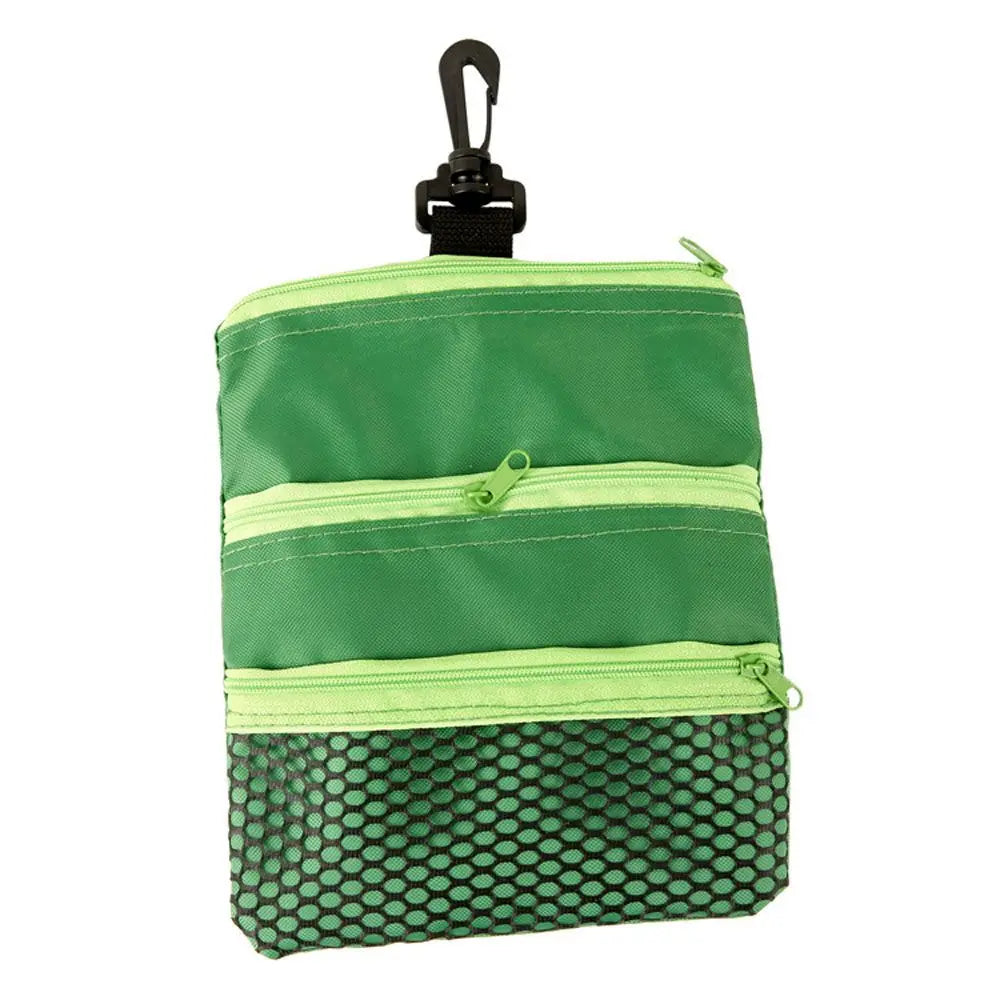 1PC Golf Ball Cloth Bag Golf Tack Bag Golf Ball Bags Holder Mesh Pouch Storage for Outdoor Training Supplies Accessories