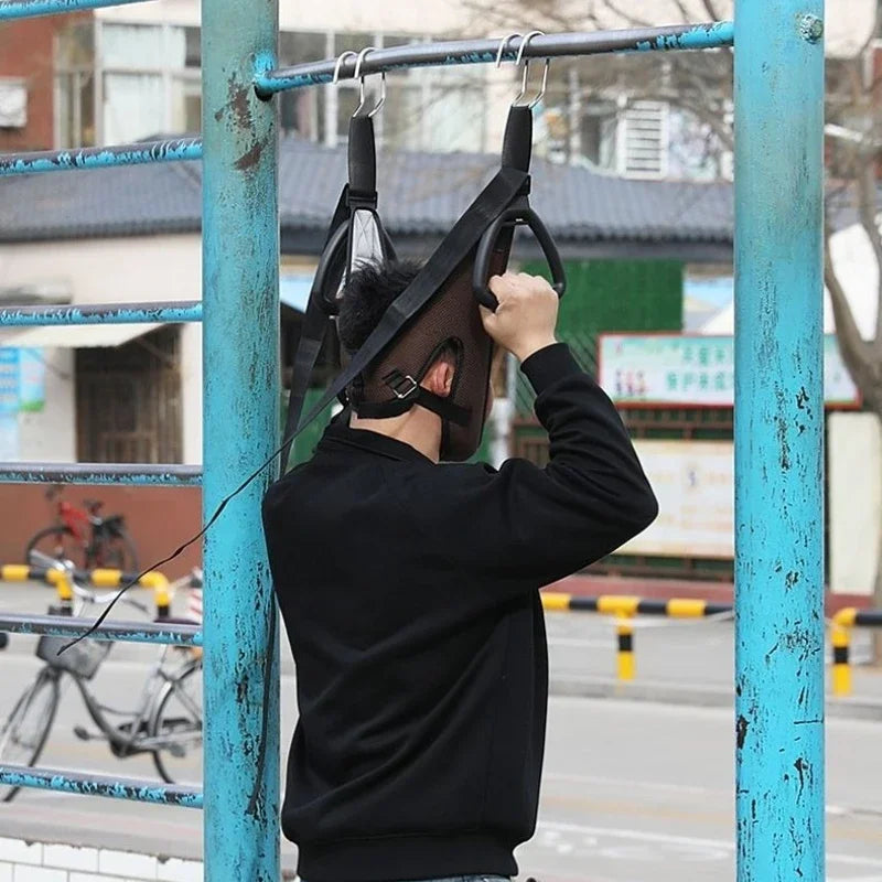 Cervical Horizontal Bar Cervical Traction Belt Strap Suspension Household Traction Belt Neck Suspension Neck Stretching Device