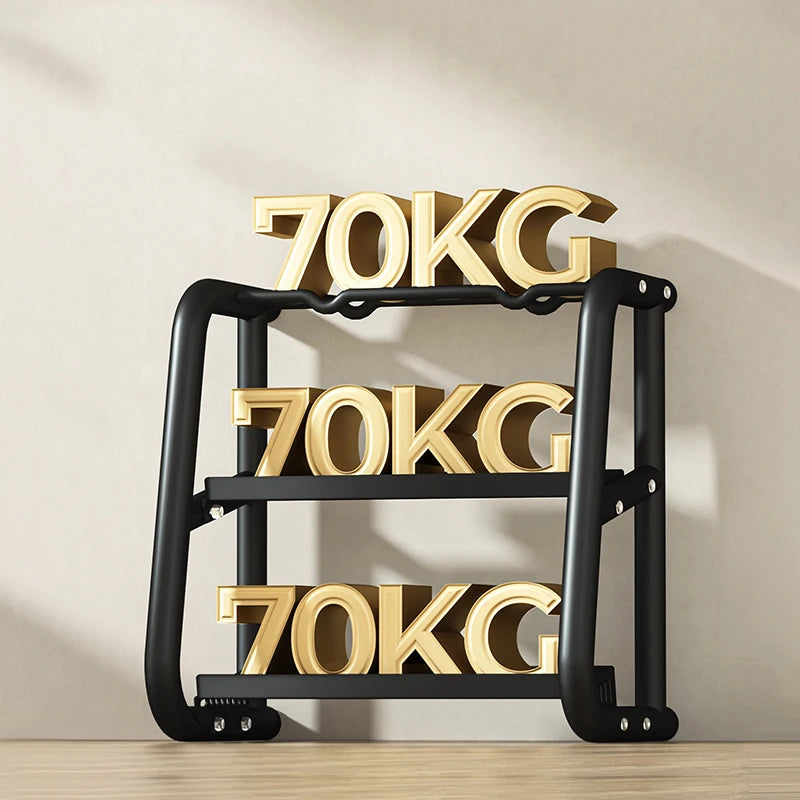 Gym storage rack,Dumbbell Multifunctional Rack, Household Storage, Gym Equipment, Fitness, Sports, Family Use, Floor Stand