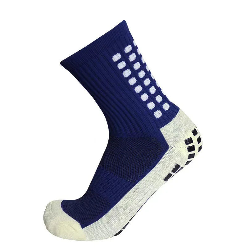 New Anti-slip Soccer Socks Men Women Outdoor Sport Grip Football Socks EU 38-43 US6-9.5