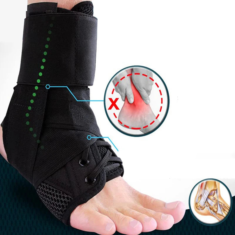 Ankle Braces Bandage Straps Sports Safety Adjustable Ankle Support Protector Ankle Fracture Sprain Sprain Ligament Strain
