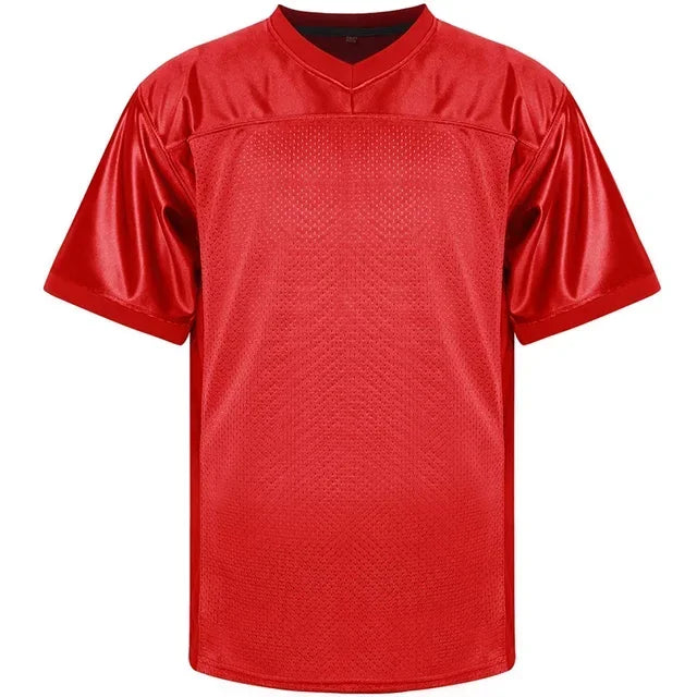 New Blank Sport Football Jersey Mens Outdoor Sports Clothing Training Tops Breathable Quick Drying High Quality Soccer Shirt
