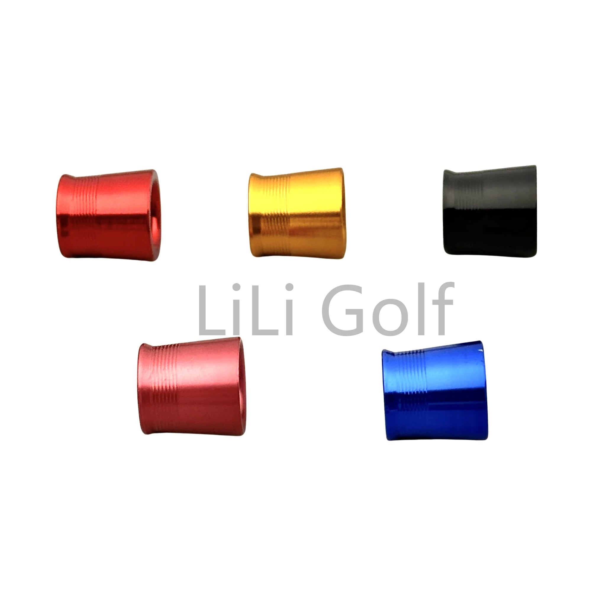 10Pcs/set Golf Club Shaft Sleeve Aluminium Ferrules fit Driver Fairway Hybrid Irons Club Head Aluminum Ring High quality .