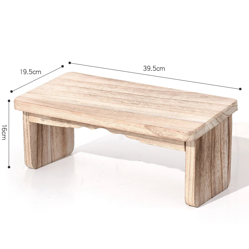 Folding Legs Portable Meditation Kneeling Bench Solid Wood Ergonomic Seat Zen Bench Stool for Meditations, Yoga, Prayer, Seiza