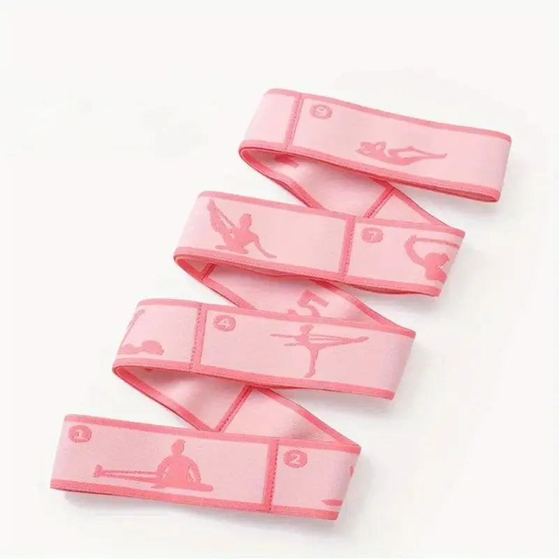 Yoga Stretch Training Belt,Universal Resistance Bands for Dance, Gymnastics, Workout, Pilates|Use Nylon Fabric Material