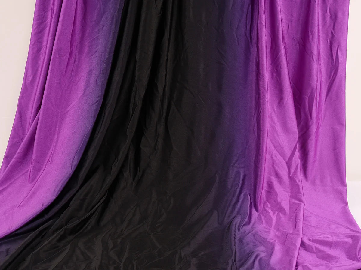 Knit Spandex Ombre Fabric for Dancing Dress Sportwear Yoga Clothing Stretch Lycra Fabric 58" -By Yard