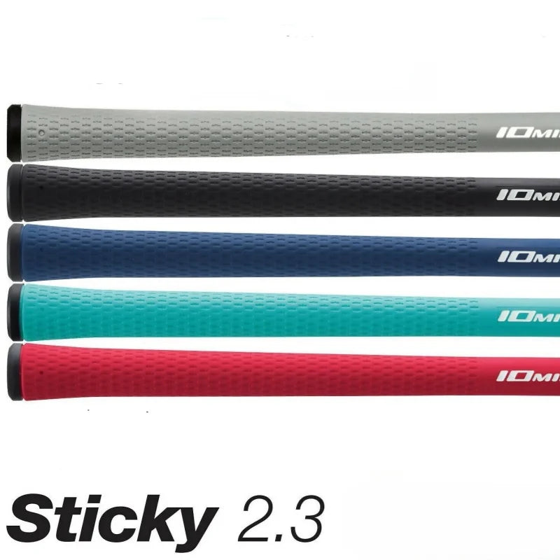 6/13pcs Golf Grips, 5 Vibrant Colors , Soft Touch Anti-Slip Design, Durable for Iron/Wood Clubs