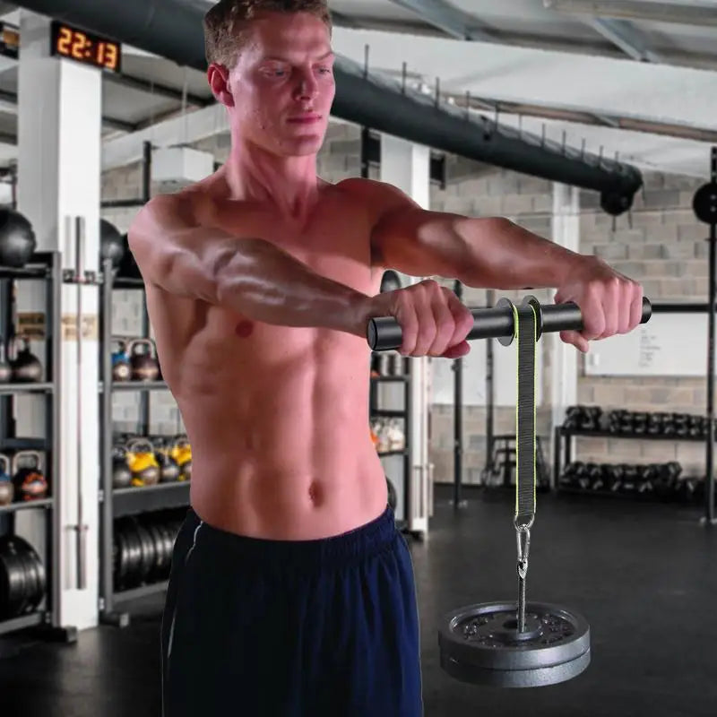 Forearm Workout Equipment Forearm Exerciser Strength Trainer Roller With Sponge Grip Wrist Trainer Roller For Men Women Golfer